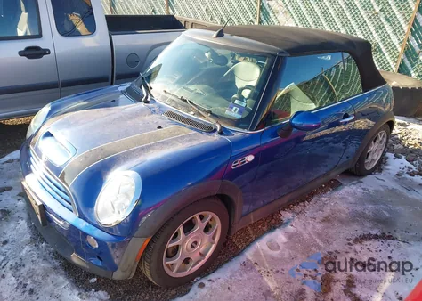 2008 Mini Cooper S from USA, damaged, VIN WMWRH33568TU80061